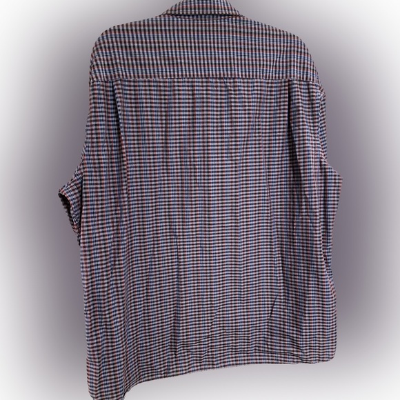 Van Heusen Mens Long Sleeved Dress Shirt Size XXL Neck 18-18 1/2 - Picture 2 of 11